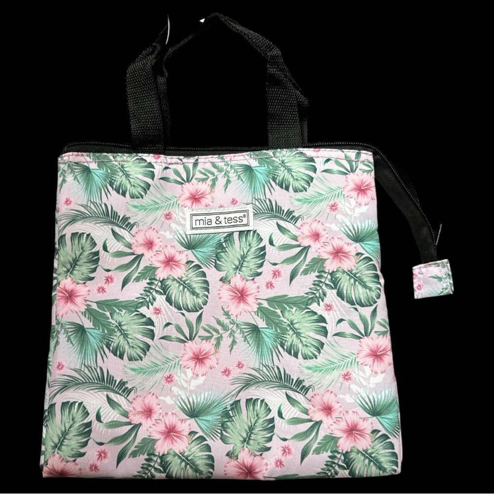 Mia & Tess The Paper Store Lunch Tote Tropical NWT